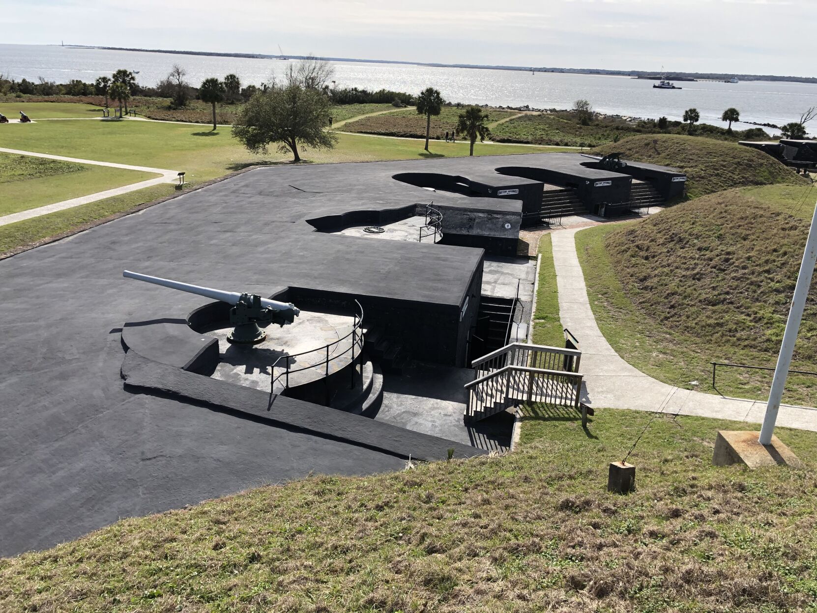 Fort Moultrie with water view